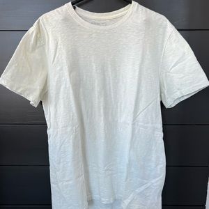 American Giant - Premium Slub Crew T - Men's - Large - Bone